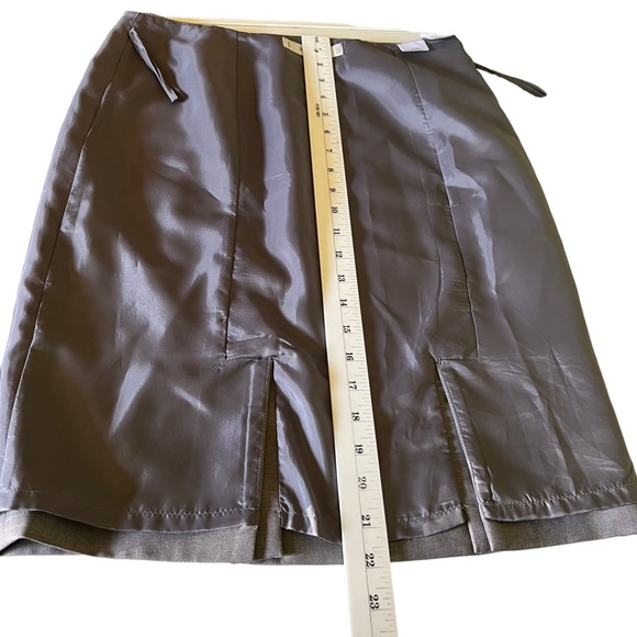 Kasper | Heather Gray Career Business Pencil Skirt 2P - Picture 13 of 17